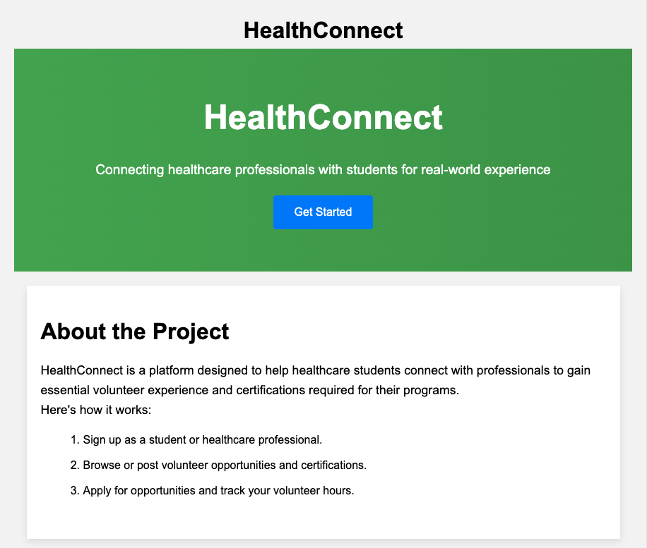 HealthConnect